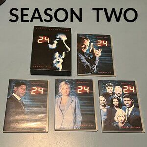 24: Season Two (DVD, Complete Set – Kiefer Sutherland)
